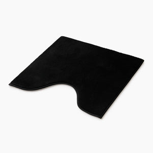 Jaspa Pedestal Mat Super Plush Black