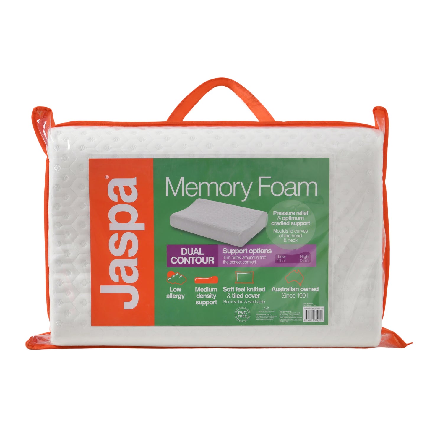 Jaspa Memory Foam Contour Pillow