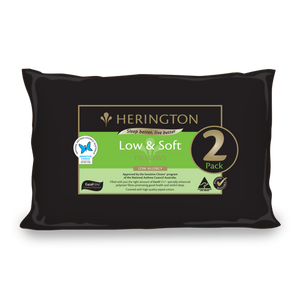 Herington 2 Pack Low & Soft Pillows