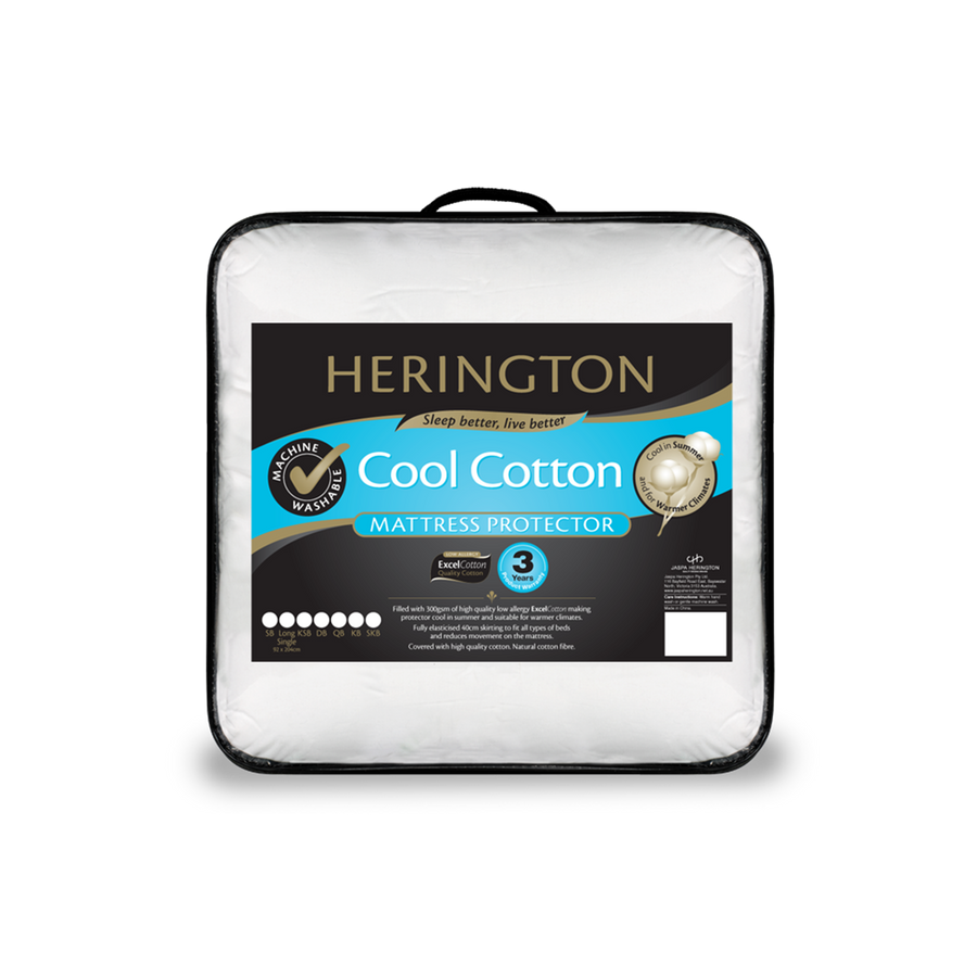 Herington Cool Cotton Mattress Protector
