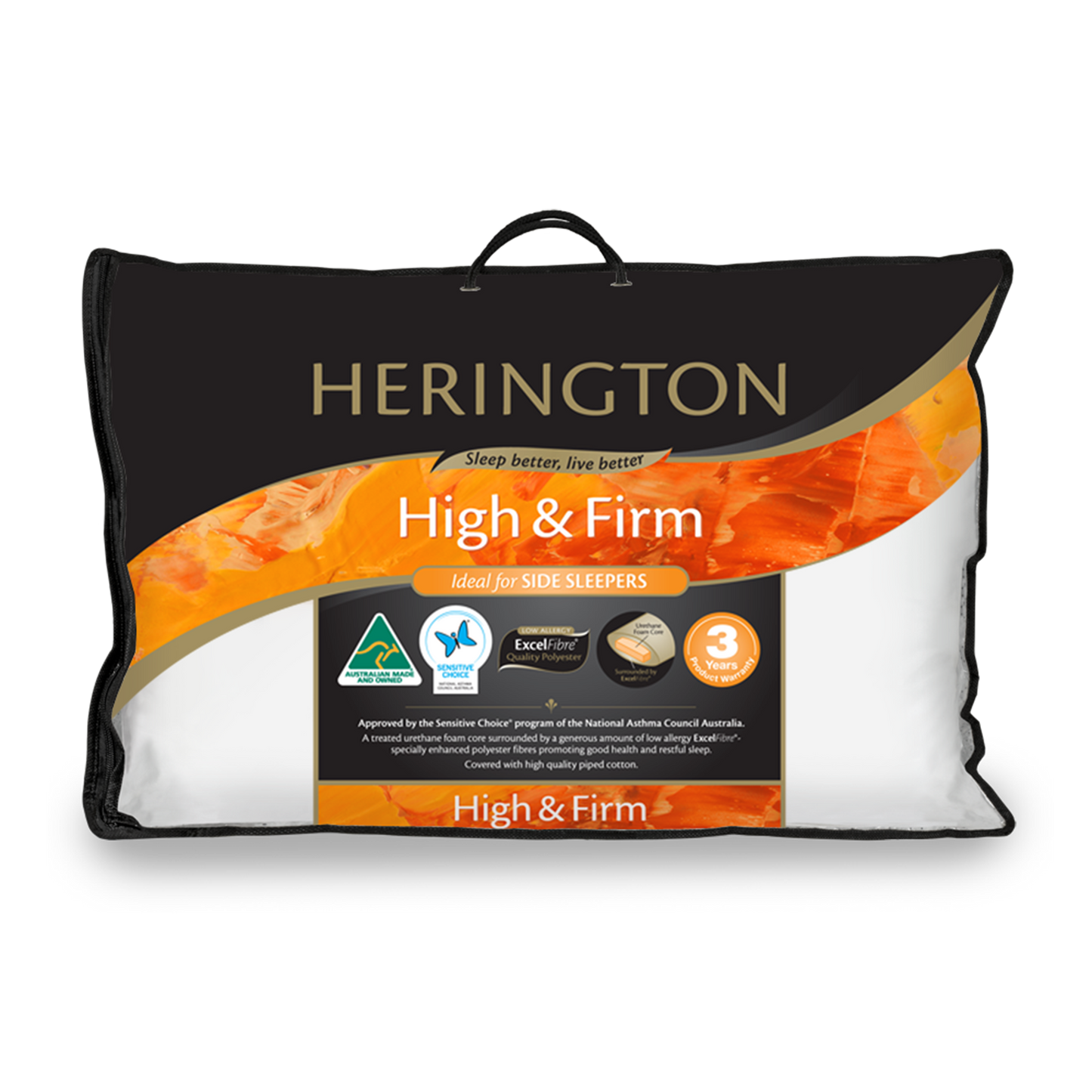 Herington High & Firm Non Gusseted Pillow