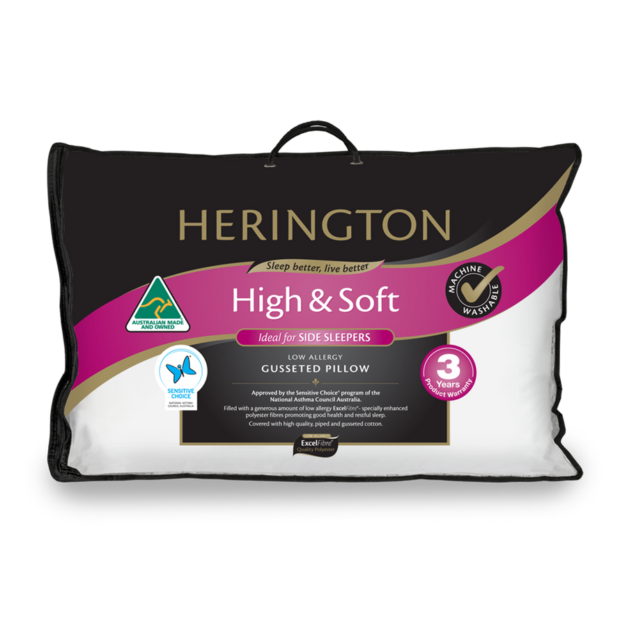Herington High & Soft Gusseted Pillow