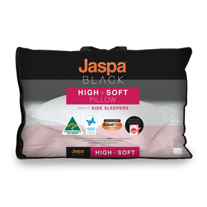 Jaspa Black High & Soft Pillow