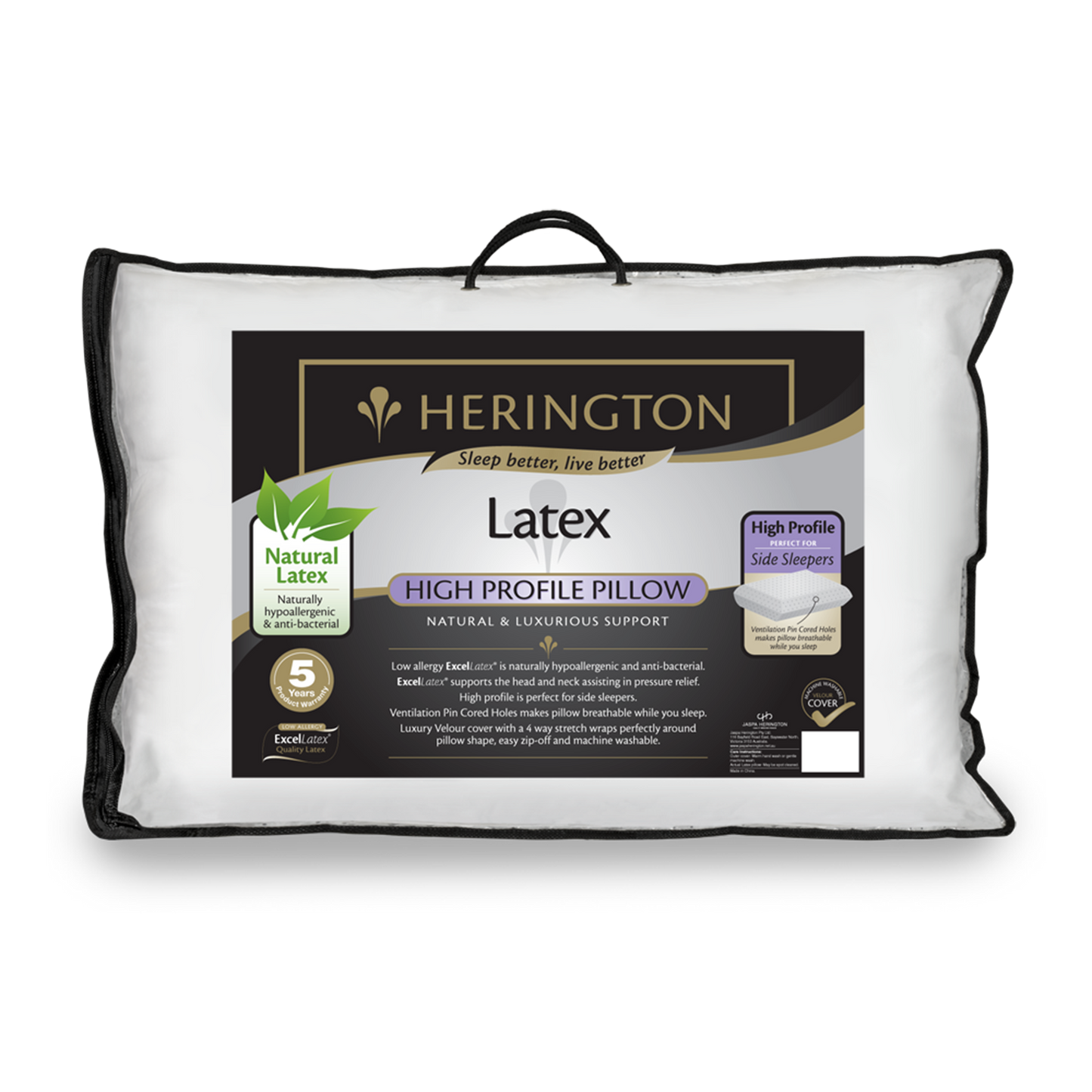 Herington Latex High Profile Pillow