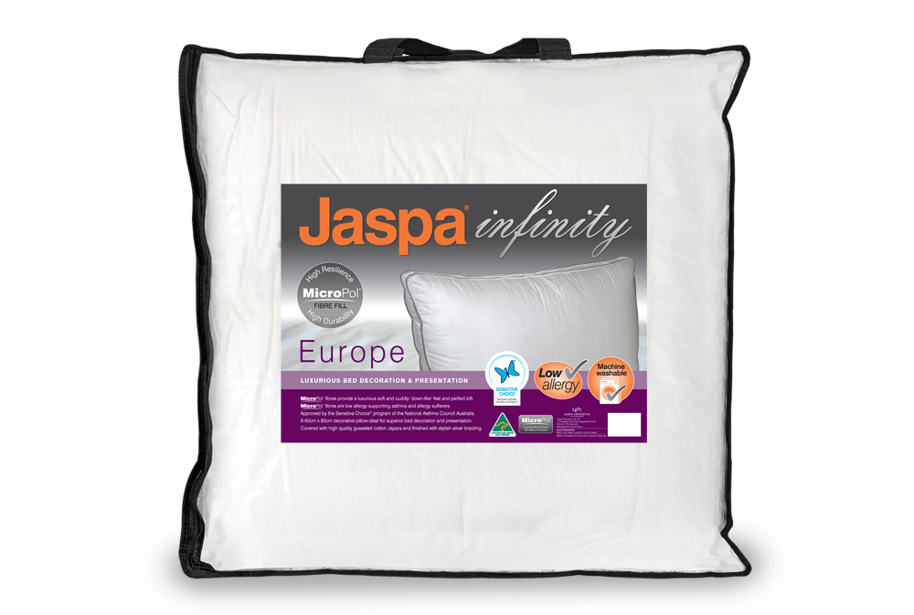 Jaspa Infinity MicroPol Europe Pillow