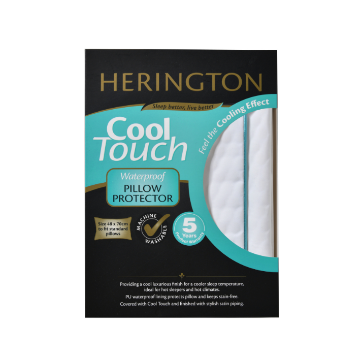 Herington Cool Touch Waterproof Pillow Protector