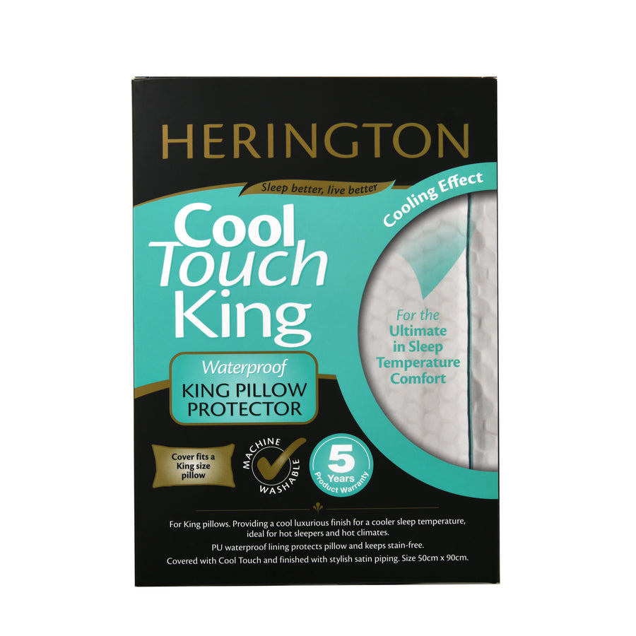Herington Cool Touch Waterproof Pillow Protector