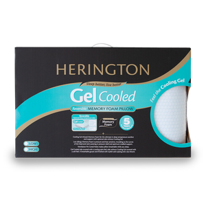 Herington Gel Cooled Memory Foam Pillow