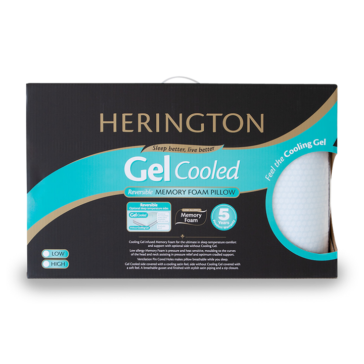 Herington Gel Cooled Memory Foam Pillow