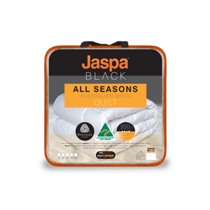 Jaspa Black All Seasons Wool Quilt