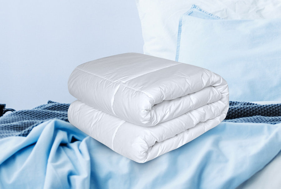 Jaspa Black Cool Wool Quilt