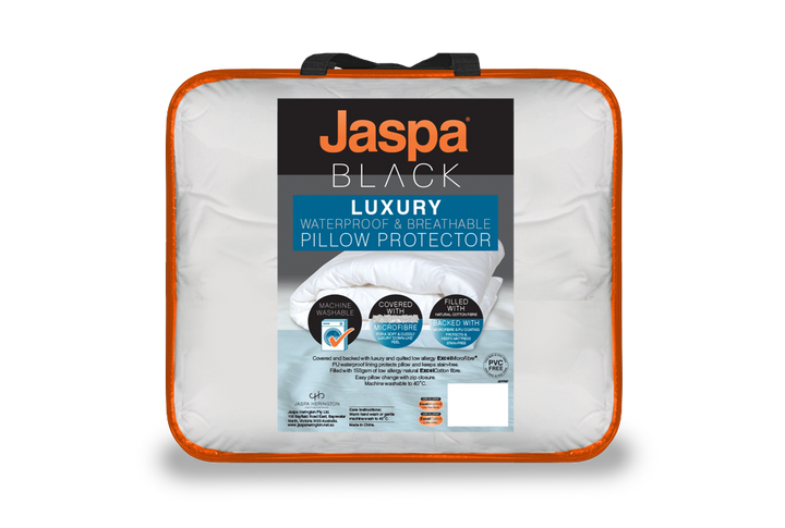 Jaspa Black Luxury Waterproof Pillow Protector